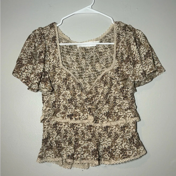 ASTR the label floral print blouse size small - Picture 4 of 4